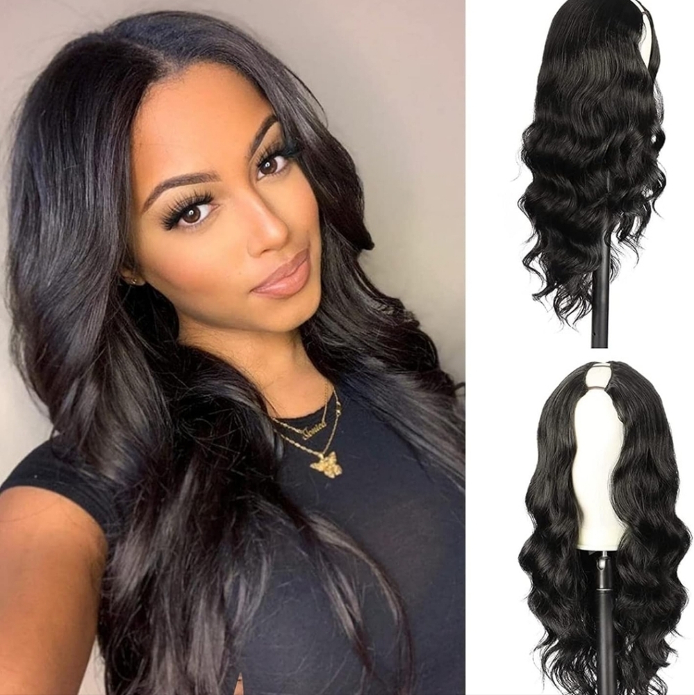 V Part Wig Body Wave 24 inch